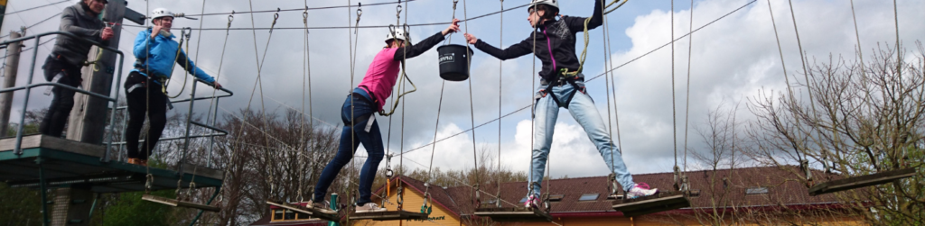 Speel dit Fort Boyard uitje., vol spanning en avontuur bij de Wilgenweard in Nijverdal. Welk team verzameld de meeste sleutels?