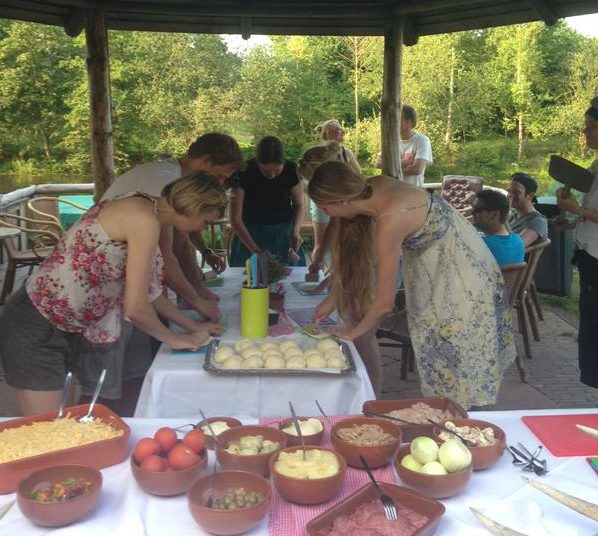 pizza workshop bij De Wilgenweard