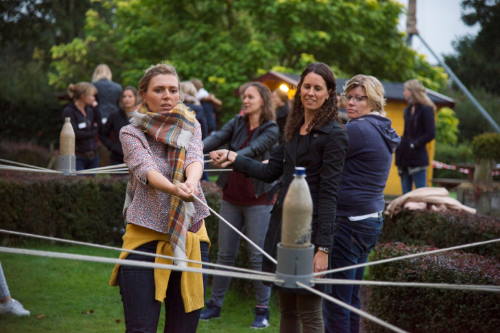 Teambuildingstocht bij De Wilgenweard in Nijverdal