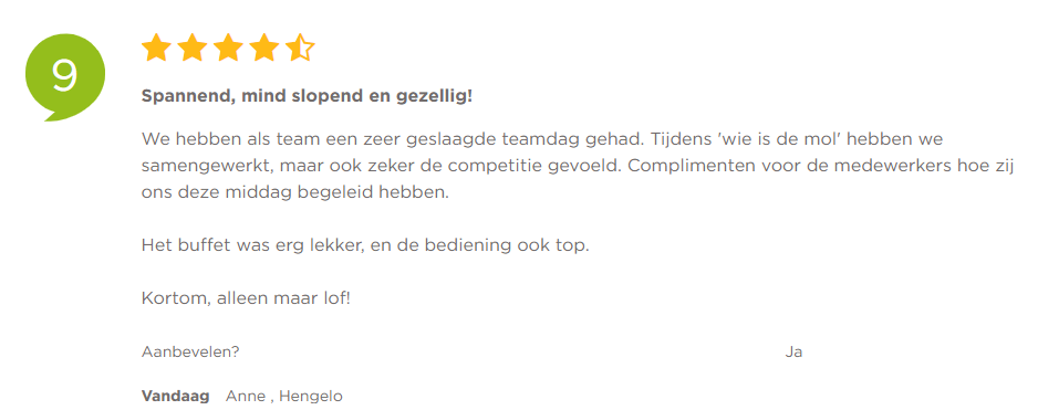reviews van de Wilgenweard