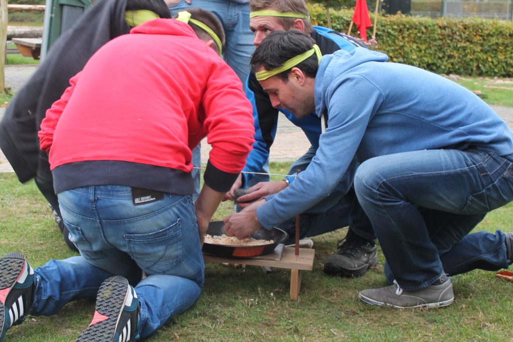 sportieve groepen bij de Wilgenweard1