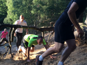 Trainingskamp hardlopen bij de Wilgenweard in Nijverdal