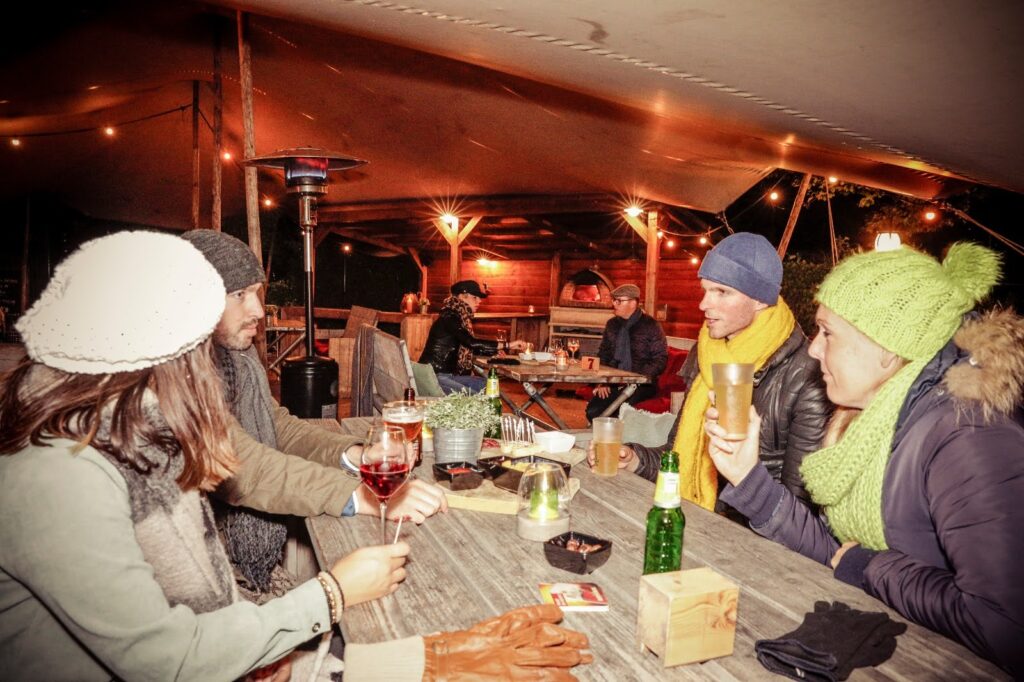 winterbbq bij de Wilgenweard